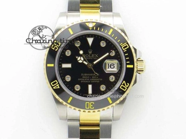MiroTime 0502 Daytona 116503 Clean 1:1 Best Edition Black Dial on SS YG Bracelet SA4130 V SmartChoice 2084